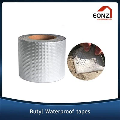 Tâp Rwber Butyl Ffoil Alwminiwm